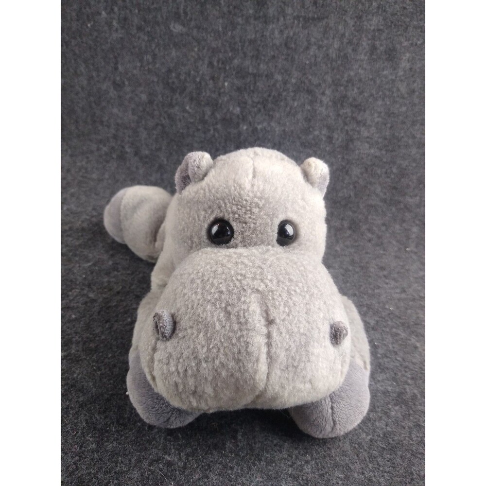 Aurora World Happy Hippo Hippopotamus Plush Stuffed Animal 11"